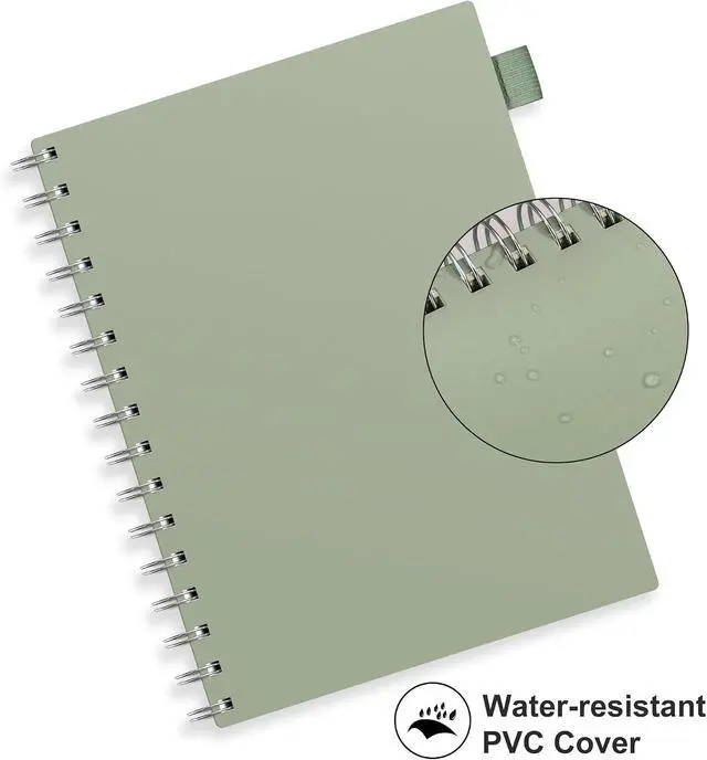 Alt view image 7 of 7 - RETTACY Dotted Journal Notebook, 300 Pages, A5 Medium Size (5.7'' × 8.2'')