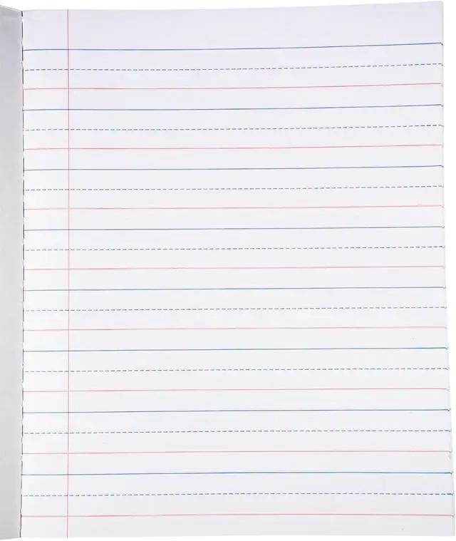 Alt view image 2 of 6 - School Smart Skip-A-Line Ruled Composition Book, Grade 2, Blue, 100 Pages - 085301