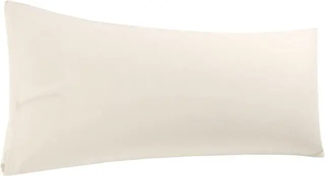Main image of uxcell Microfiber Body Pillow Cover, Envelope Khaki 20x54