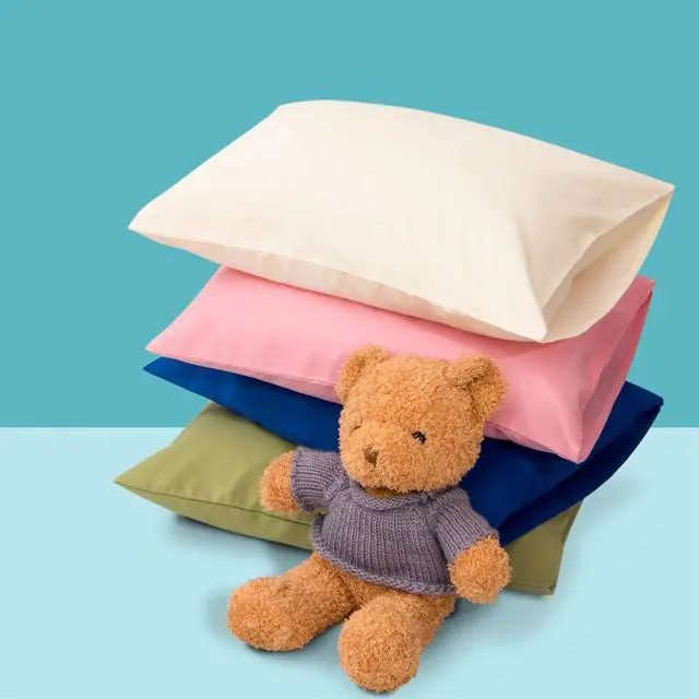 Alt view image 2 of 7 - FLXXIE 2 Pack Microfiber Toddler Pillowcases, 14x20 Inches Fits Baby Pillow Sized 12x16, 13x18 or 14x20, Soft and Cozy Small Travel Pillow Covers with Envelope Closure, Dark Grey