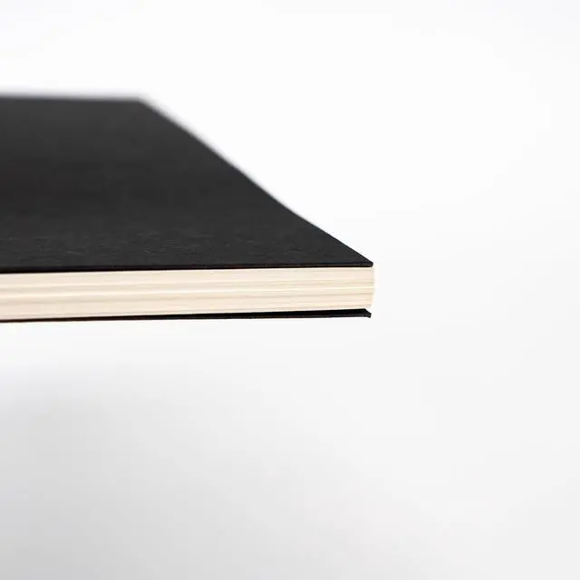 Alt view image 5 of 7 - DSTELIN 9 inch x 6 inch, 100GSM, Blank Spiral Notebook, 1-Pack, Soft Cover, Sketch book, 160 Pages / 80 Sheets, (Black)