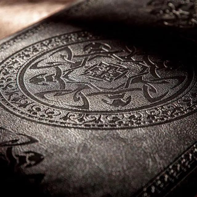 Alt view image 3 of 7 - CAGIE Journal for Men Women Leather Vintage Diary Journaling Notebook Black