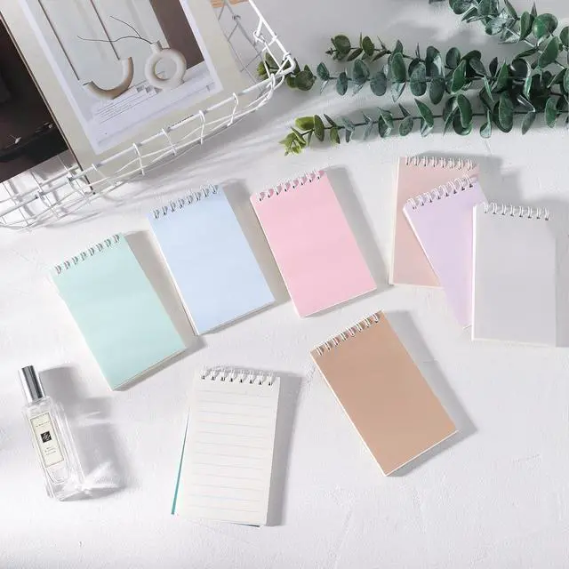 Alt view image 7 of 7 - Ddaowanx Small Notebooks,Cute 3x5 Pocket Spiral Notepads With Lined Pages