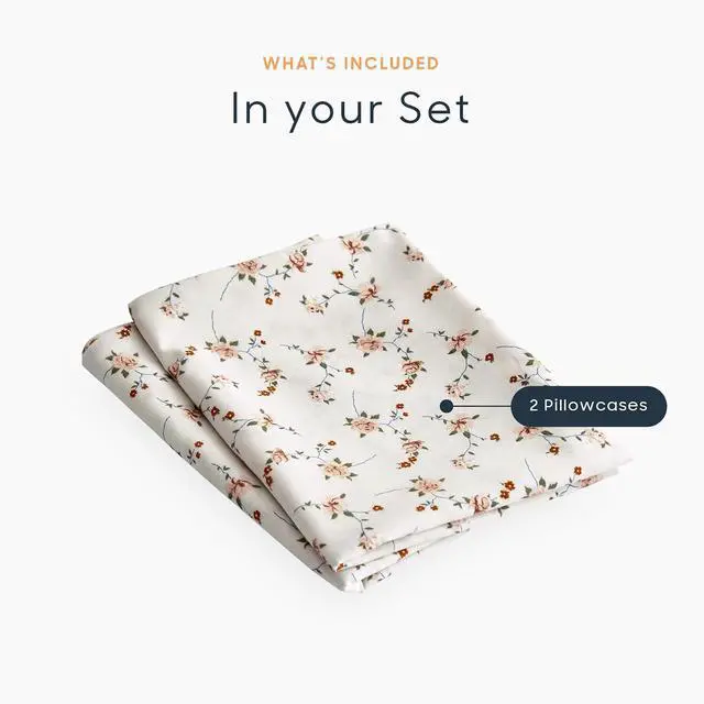 Alt view image 4 of 5 - Wake In Cloud - Floral Pillow Cases, Shabby Chic Coquette Cottagecore Aesthetic Cute Rose Flower Pattern, Set of 2 Soft Pillowcases Pillow Shams Covers, Light Pink, Standard Size 20x26 Inches