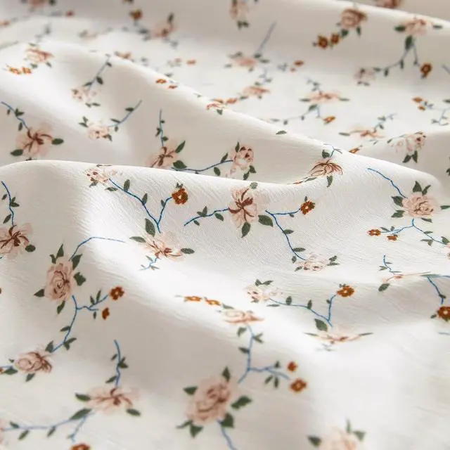 Alt view image 5 of 5 - Wake In Cloud - Floral Pillow Cases, Shabby Chic Coquette Cottagecore Aesthetic Cute Rose Flower Pattern, Set of 2 Soft Pillowcases Pillow Shams Covers, Light Pink, Standard Size 20x26 Inches