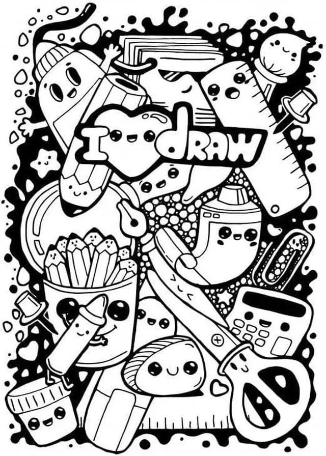 Alt view image 6 of 7 - Arhomet 6pcs Black Alcohol Markers Set, Dual Tips Art Markers Drawing Sketched Double Tipped for Beginner Adults Artists (Black)