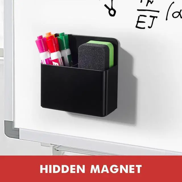 Alt view image 5 of 7 - BEYGORM Plastic Magnetic Pen Holder, Powerful Magnet, 2 Pack