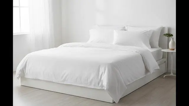 Alt view image 4 of 4 - KAF Home Brushed Microfiber Pillow Cases, White, Queen, Pack of 2