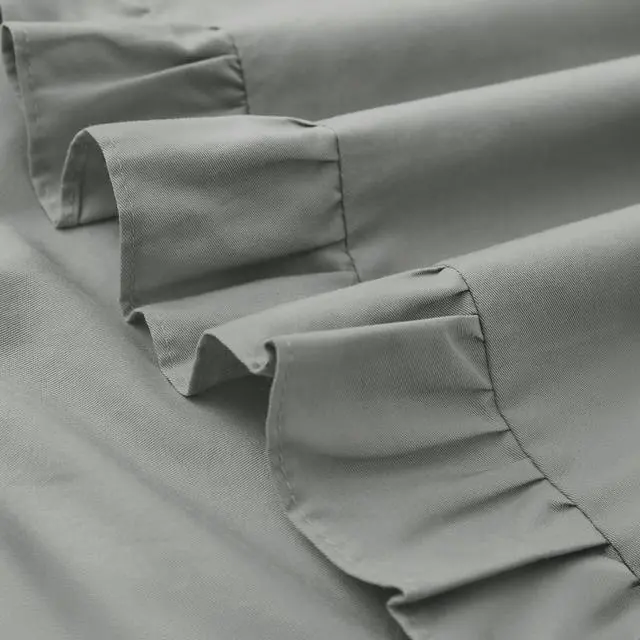 Alt view image 7 of 7 - KKJIAF Cotton Toddler Pillowcase 13"x18" Set of 2, Grey