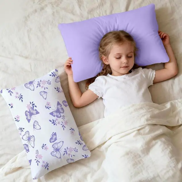 Alt view image 4 of 7 - Cloele Kids Toddler Pillowcase Butterfly 12x16 or 13x18 2 Pack