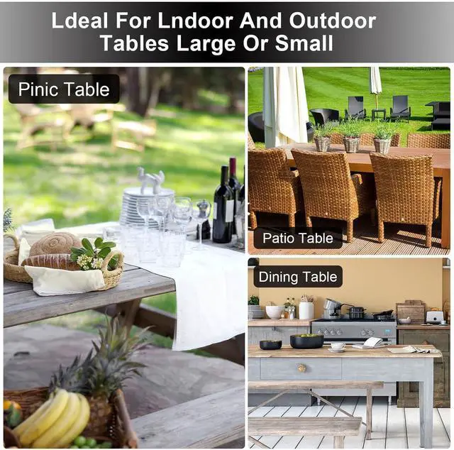Alt view image 5 of 7 - Tablecloth Clips,Picnic Table Cloth Clips for Outdoor,Sheet Clips