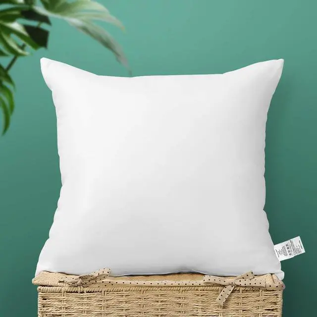 Main image of OTOSTAR 18x18Inch Throw Pillow Inserts, Set of 1 Square Form Cushion Stuffers for Couch, Sofa, Bed - Indoor Decorative Pillows Inserts
