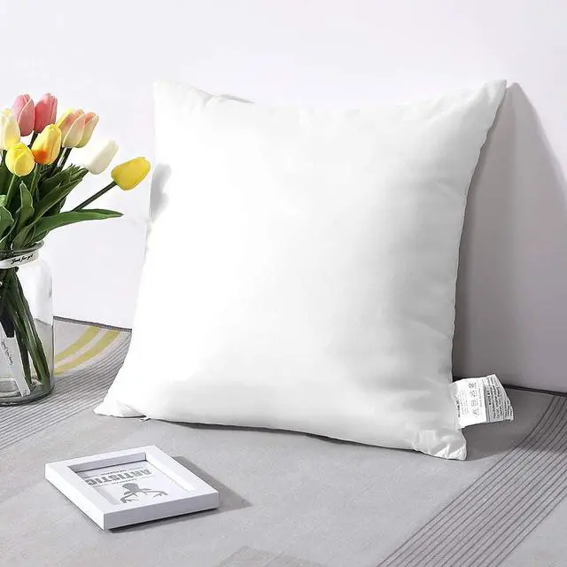 Alt view image 6 of 7 - OTOSTAR 18x18Inch Throw Pillow Inserts, Set of 1 Square Form Cushion Stuffers for Couch, Sofa, Bed - Indoor Decorative Pillows Inserts
