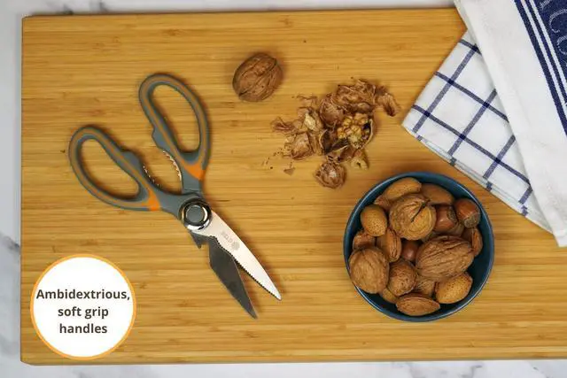 Alt view image 3 of 7 - GTSE Heavy Duty Kitchen Scissors, Stainless Steel Blades, Comfort Grip