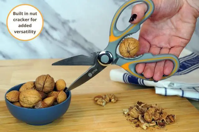 Alt view image 4 of 7 - GTSE Heavy Duty Kitchen Scissors, Stainless Steel Blades, Comfort Grip