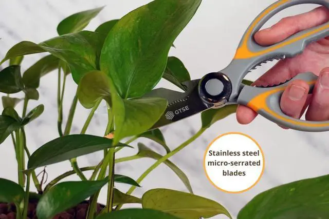 Alt view image 5 of 7 - GTSE Heavy Duty Kitchen Scissors, Stainless Steel Blades, Comfort Grip