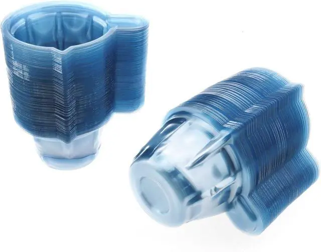 Alt view image 4 of 4 - RLECS 100pcs 40 ml Clear Dispensing Cups Dispensers Disposable Mixed Plastic Cup Epoxy Palette Cup Mixing Cup
