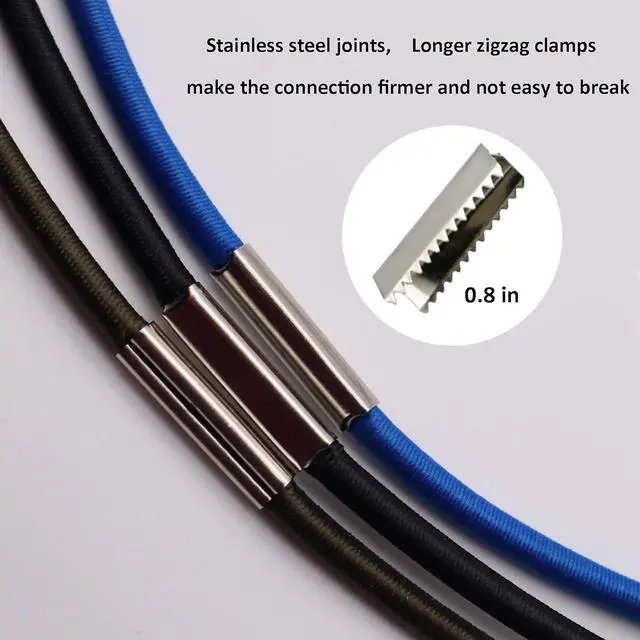 Alt view image 3 of 6 - Trash Can Bands Set of 3, Fits 13 to 32 Gallon Cans, Hongmed Elastic Rubber Bands for Kitchen/Office/Garage, Secure Garbage Bags(Black/Blue/Green)