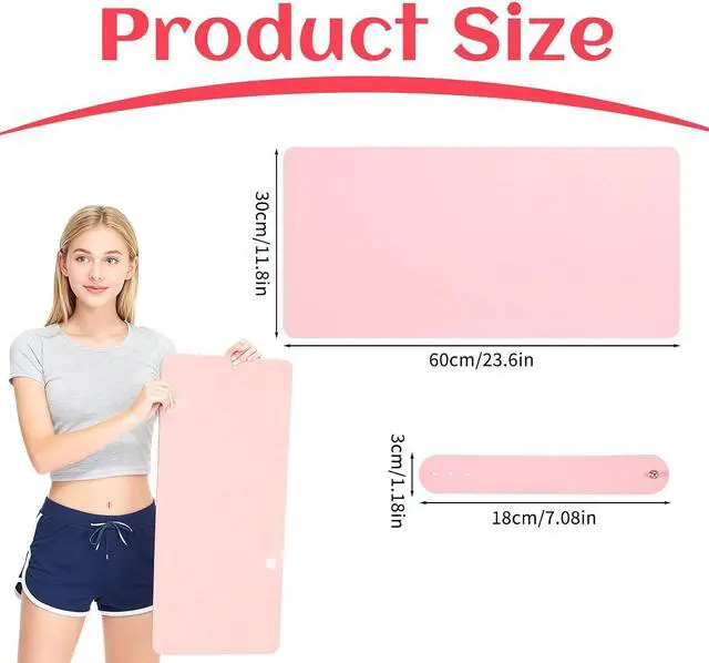 Alt view image 2 of 7 - 23.6 x 11.8in Foldable Nail Art Table Mat, Soft Microfiber PU Leather Nail Desk Mat, Double-Sided Waterproof Non-Slip Protective Pad for Nail Tech Salon, Professional Home Use