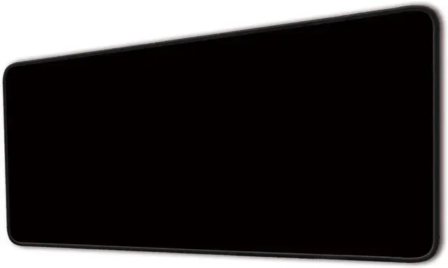 Main image of Large Mouse Pad, Non-Slip Desk Pad, Black, 24x12 inch