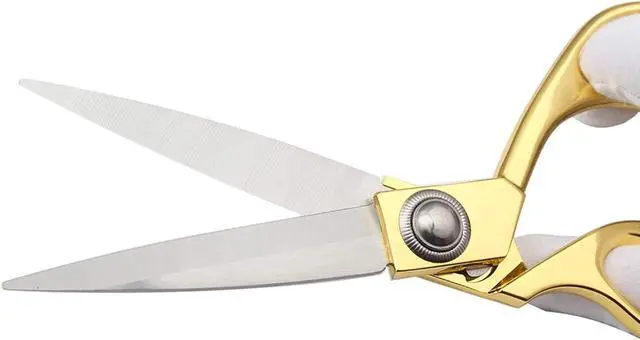 Alt view image 5 of 7 - Gold 8" Tailor Scissors, Stainless Steel Craft, Fabric & Leather Scissors