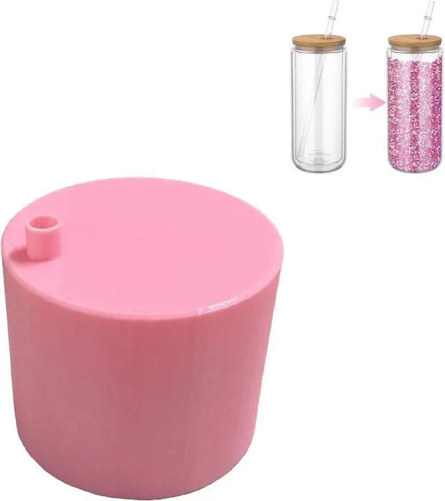 Main image of Upgraded Large Glitter Funnel for Snow Globe Tumblers, Funnel for Adding Glitter to Snowglobe Cups, DIY Glitter Cup Making Tools (Cups not Included)