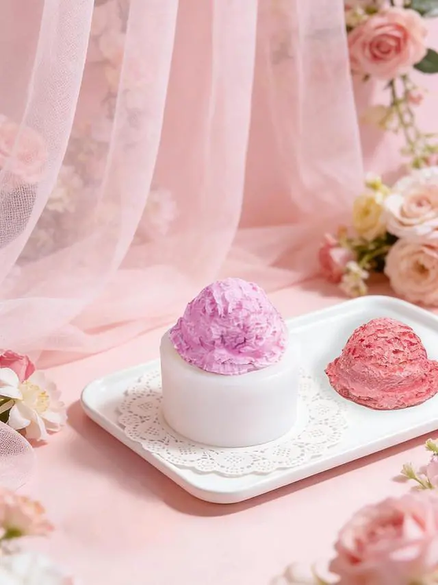 Alt view image 6 of 7 - Ice Cream Silicone Mold with Edge, 2 Pieces Ice-Creams Resin Candle Mold, Soap Mold for Wedding Birthday Party Decor Soap Craft DIY Crafts Chocolate Fondant(Ice-Cream Ball)