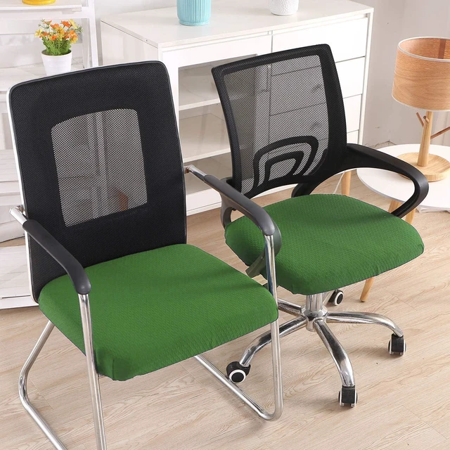 Alt view image 2 of 7 - Smiry Office Computer Chair Seat Covers for Desk, Anti-dust Protector