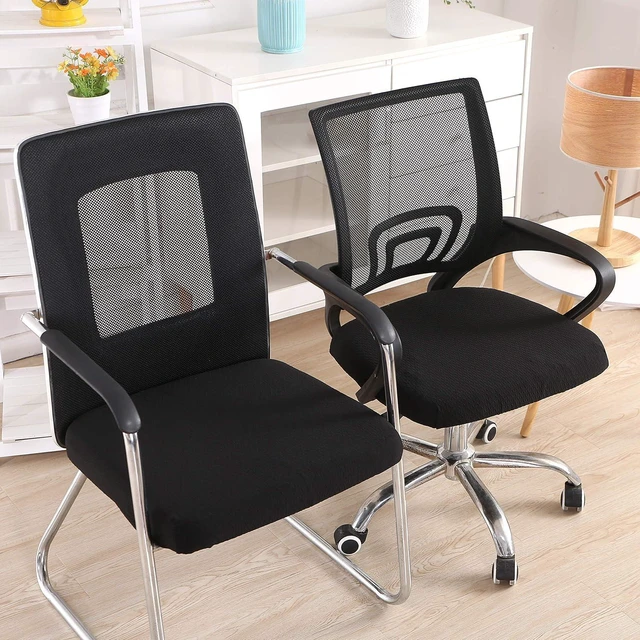 Alt view image 2 of 7 - Smiry Office Computer Chair Seat Covers for Desk, Anti-dust Protector
