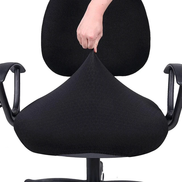 Alt view image 5 of 7 - Smiry Office Computer Chair Seat Covers for Desk, Anti-dust Protector