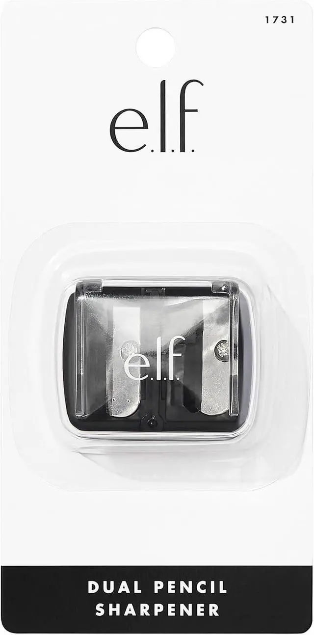 Alt view image 5 of 7 - e.l.f., Dual-Pencil Sharpener, Convenient, Essential Tool, Sharpens, Easy To Clean, Travel-Friendly, Compact, Includes Bonus Small Sharpener (Pack of 2)