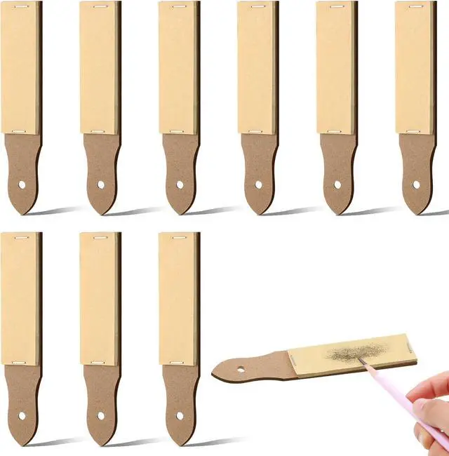 Main image of Demissle Sandpaper Sharpener Drawing Tool for Artists, 9 Pcs