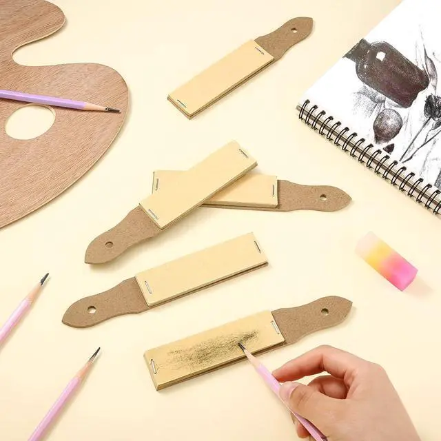 Alt view image 7 of 7 - Demissle Sandpaper Sharpener Drawing Tool for Artists, 9 Pcs
