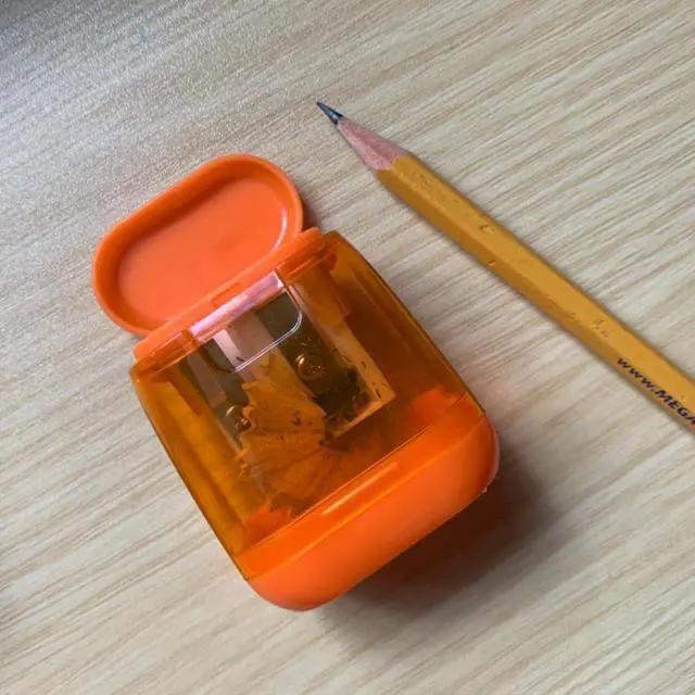 Alt view image 5 of 6 - Colored Manual Pencil Sharpeners in Bulk, BOPART 24pcs Small Handheld Pencil Sharpener Dual Holes with Lid for Kids Adults at Classroom School Office Home (4Pcs Sharpeners - D)