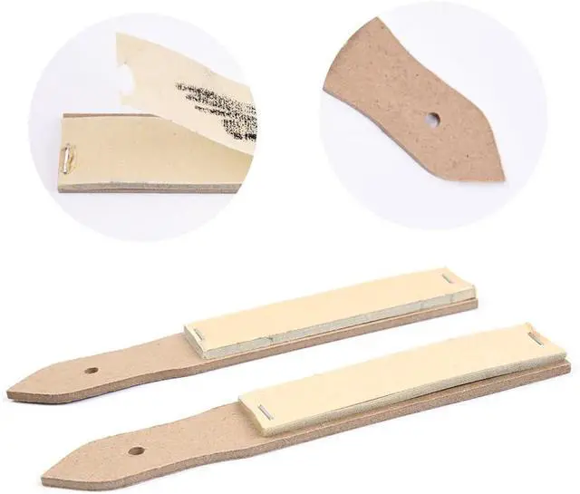 Alt view image 5 of 7 - Sandpaper Sharpener - 2 Pieces Sketch Sandpaper Pencil Sharpener Lead Pointer Art Drawing Tool for Adults, Teens, Artists