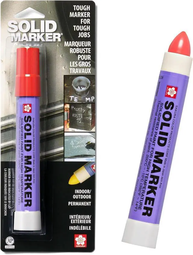 Main image of Sakura Solid Paint Markers, Red, 1 Pack
