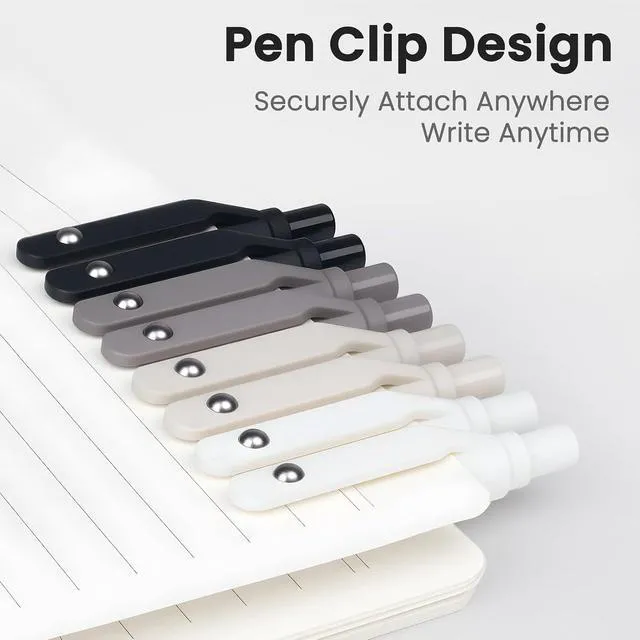 Alt view image 5 of 7 - Sooez Gel Pens, 12 Pcs 0.7mm Black Ink Pens, Quick Dry Medium Point