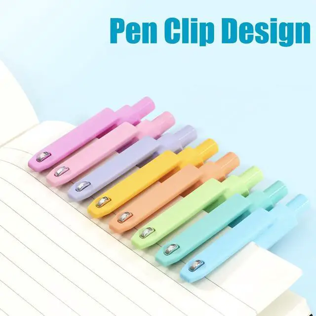 Alt view image 2 of 7 - Vitoler Pens, 8 Pack 0.5mm Fine Point Cute Gel Pens with Fidget Quick Dry