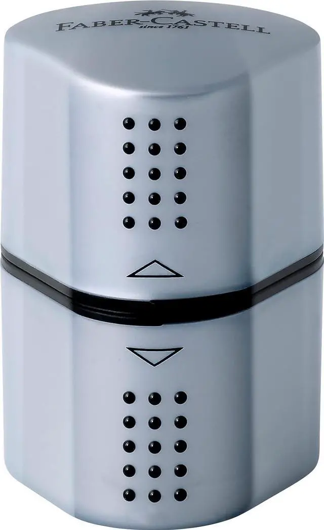 Main image of Faber-Catell Trio Sharpener Box Grip 2001 Silver