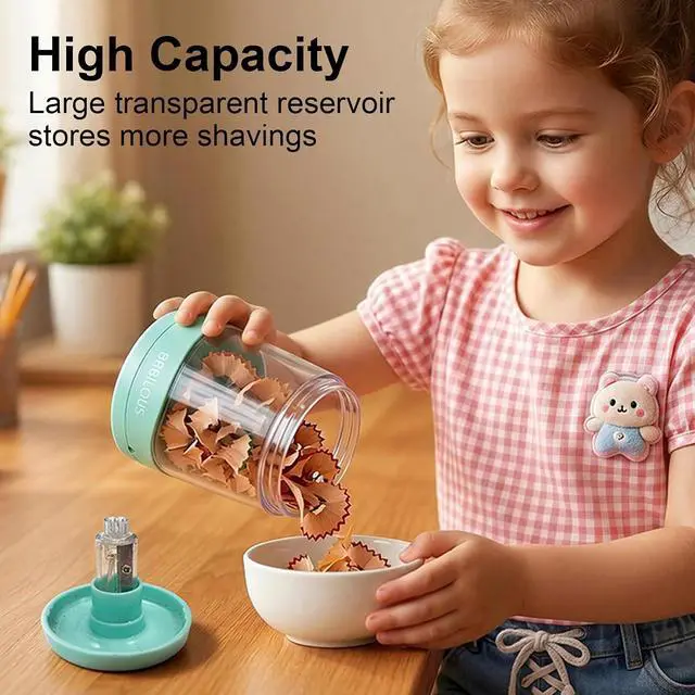 Alt view image 6 of 7 - Automatic Pencil Sharpener for Kids/School, USB Battery Electric Sharpener