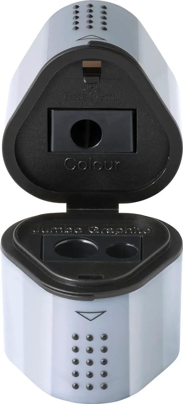 Alt view image 2 of 4 - Faber-Catell Trio Sharpener Box Grip 2001 Silver