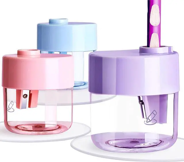 Main image of Manual Pencil Sharpener 3 Pack Back to School Supplies