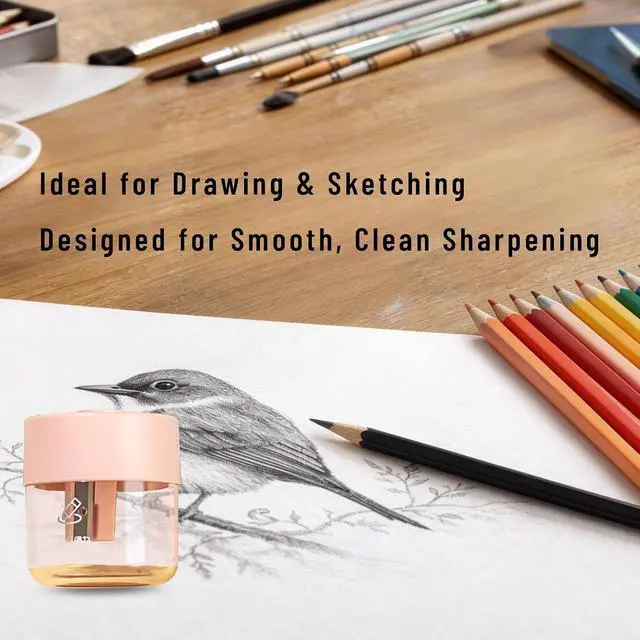 Alt view image 7 of 7 - Manual Pencil Sharpener 3 Pack Back to School Supplies