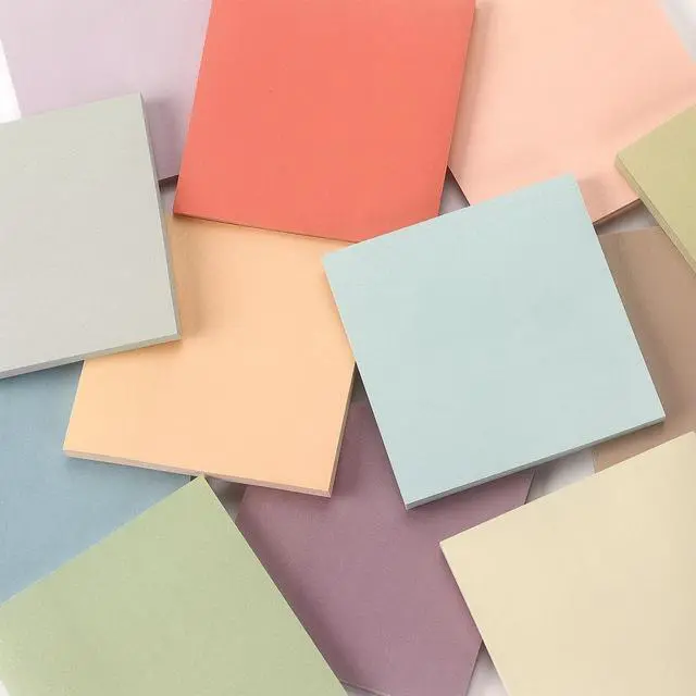 Alt view image 6 of 7 - OSBOO Sticky Notes 3x3 Inch 12 Pack Vintage Colors, 50 Sheets/Pad