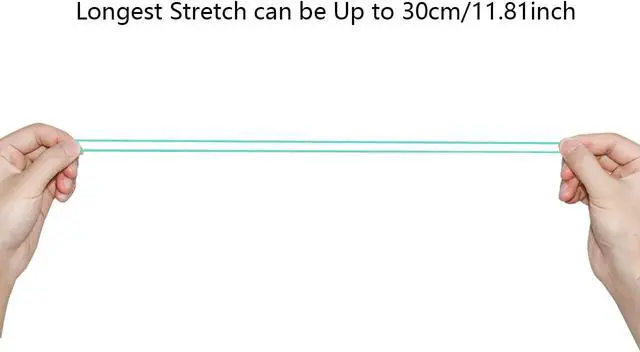 Alt view image 4 of 7 - JIKIOU Assorted Color Rubber Bands, Strong Elastic Stretch Office Supplies