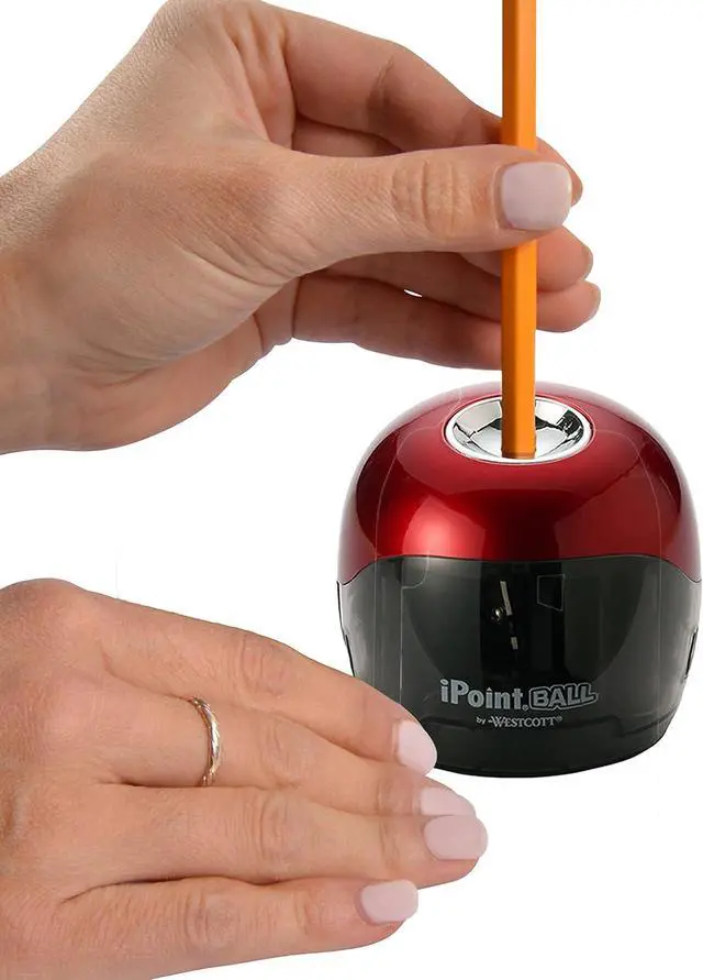 Alt view image 3 of 7 - Westcott iPoint Ball Battery Pencil Sharpener
