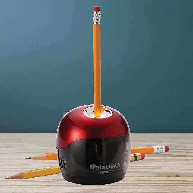 Alt view image 4 of 7 - Westcott iPoint Ball Battery Pencil Sharpener