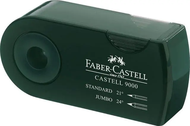 Main image of Faber-Castell F582800 Double Hole Sharpener Green