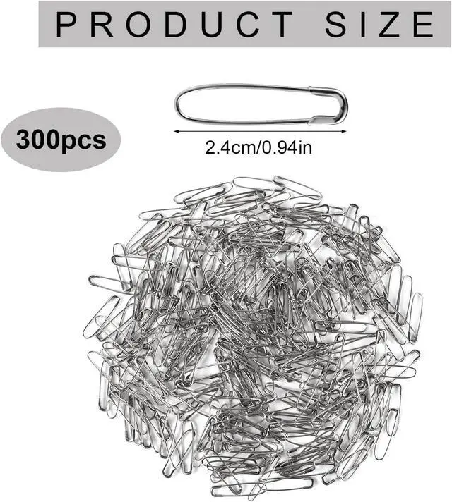 Alt view image 2 of 7 - 300pcs Safety Pins Without Loop for Clothes