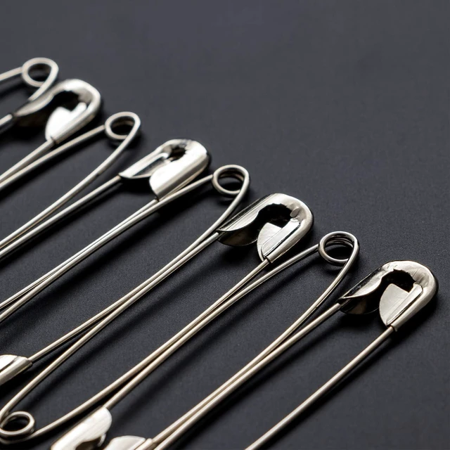 Alt view image 5 of 7 - ZIPCCI 1000 Pcs 1.1 inch Nickel Plated Mini Safety Pins